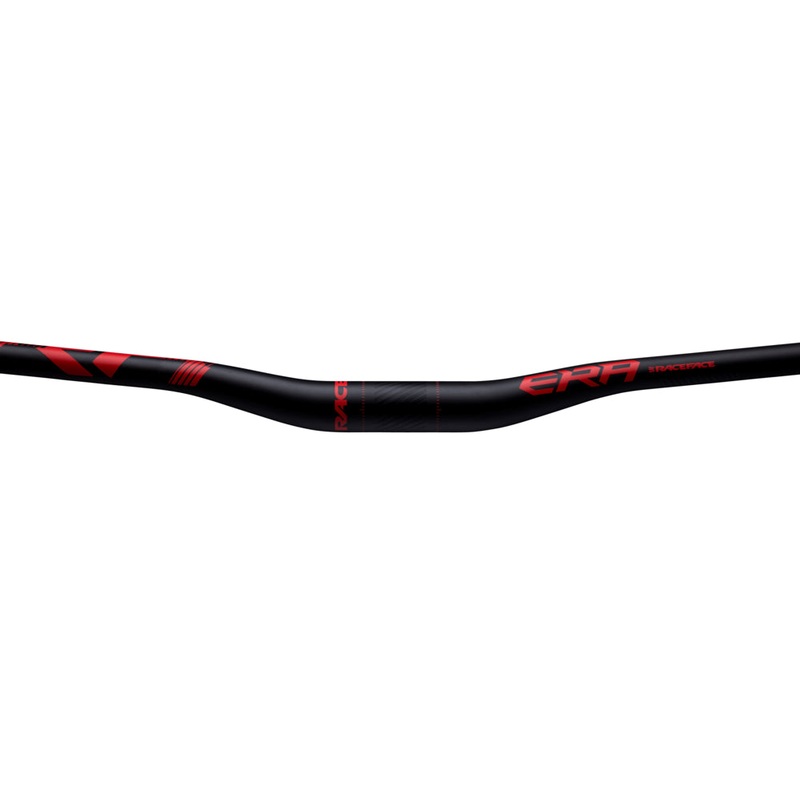 RaceFace Era 35 Carbon Riser Handlebar: 35 x 760mm 20mm Rise Red