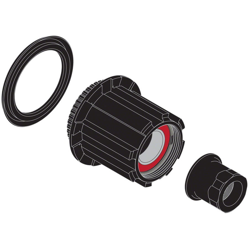 ENVE Composites Innerdrive Freehub Body – Stainless Steel, N3W