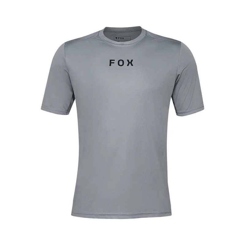 Fox Racing Ranger Short Sleeve MTB Jersey – Moth – Cool Gray Cool Gray Small