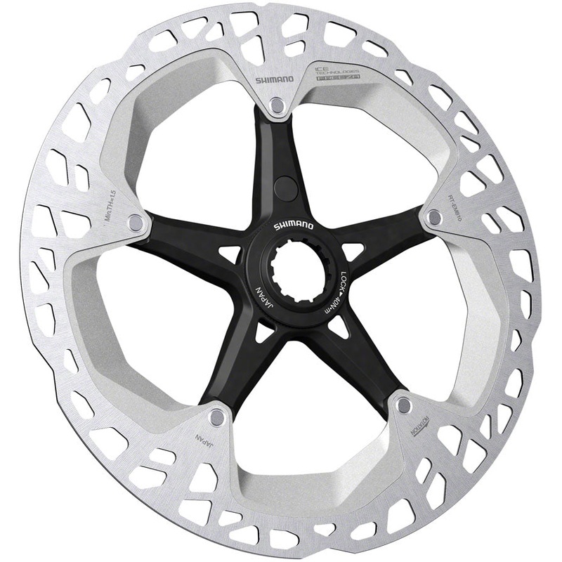 Shimano Steps RT-EM810 Disc Brake Rotor – 180mm Center Lock External Lockring Rear Only Magnet Bracket