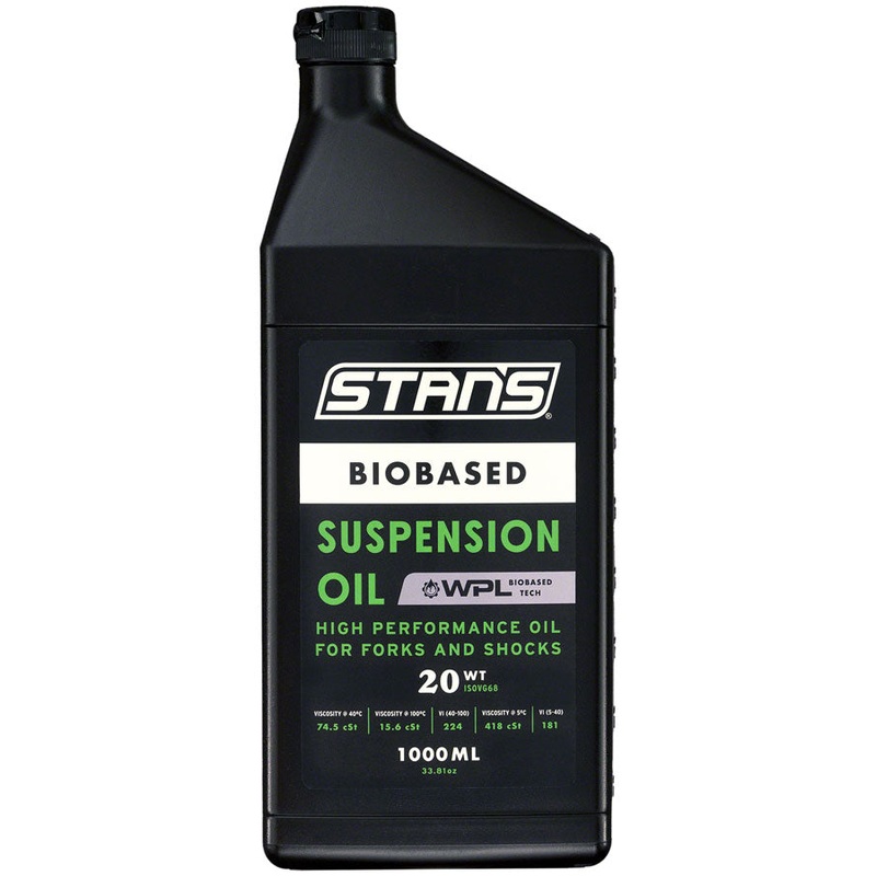 Stan’s Biobased Suspension Oil – 20WT, 1L