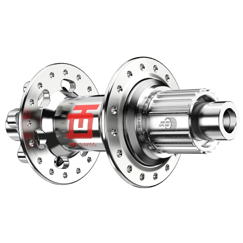 240 DEG 6-Bolt Rear Hub Black 12 x 148mm / 28h Shimano Micro Spline