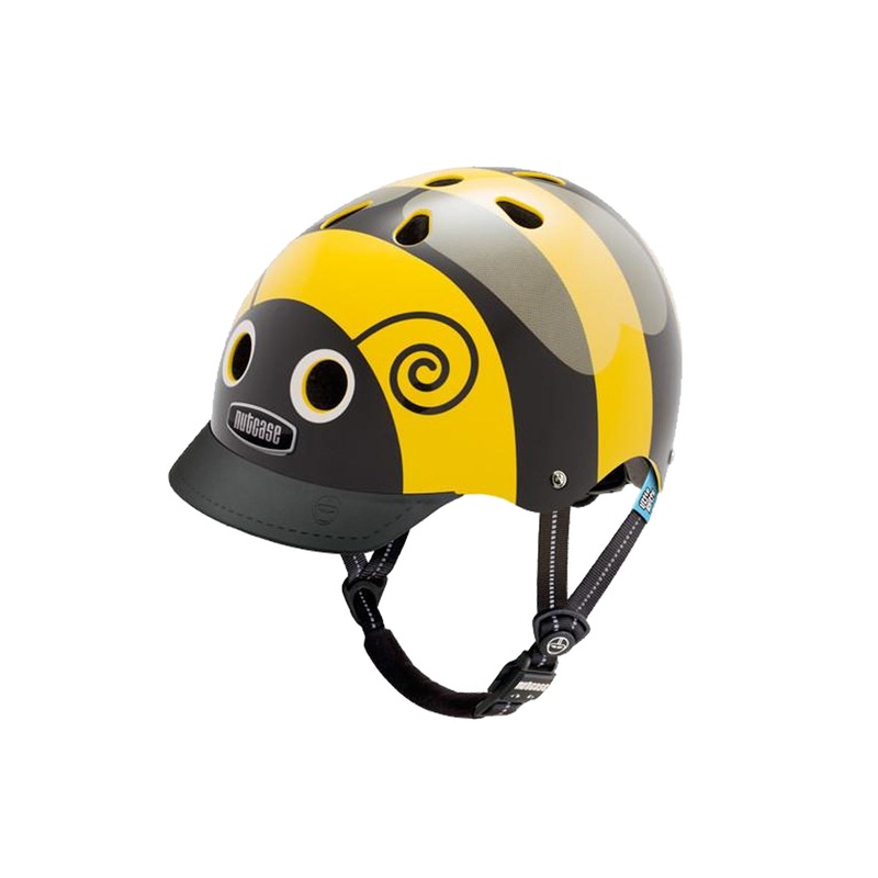 Nutcase Little Nutty Bumblebee Helmet Yellow – Black X-Small