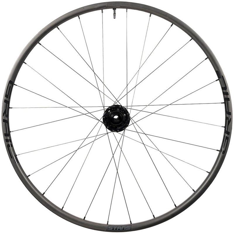 Stans Grail CB7 Front Wheel – 700 12 x 100mm Center-Lock Gray