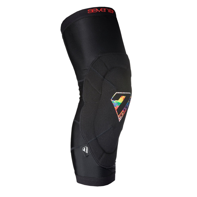 7 iDP Sam Hill Knee Pads – LTD Edition – Splatter Splatter Small