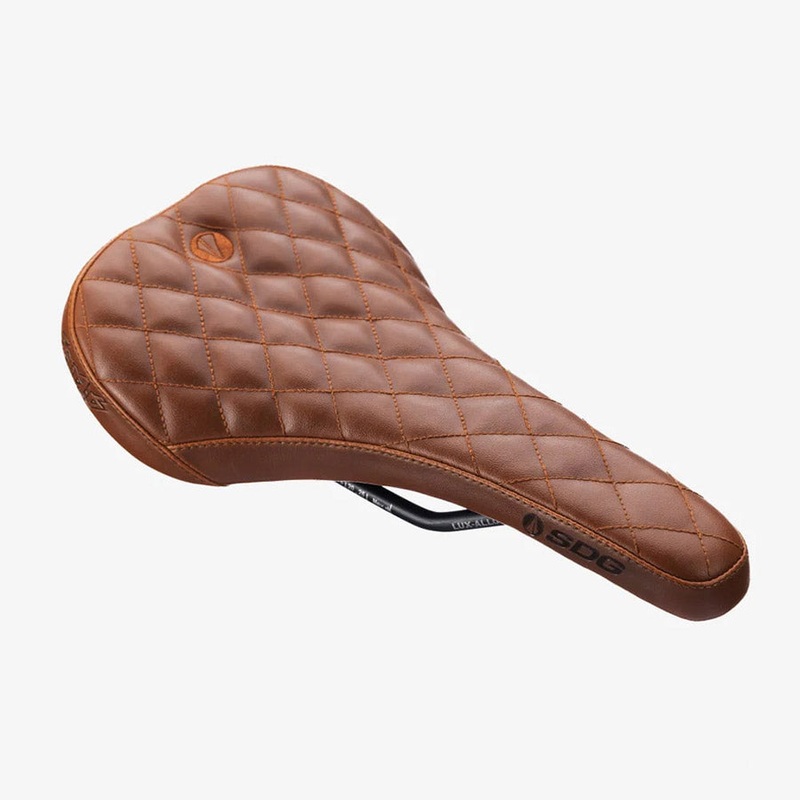 SDG Bel-Air V3 Max Saddle Lux-Alloy Rails Dia Stitch Tan
