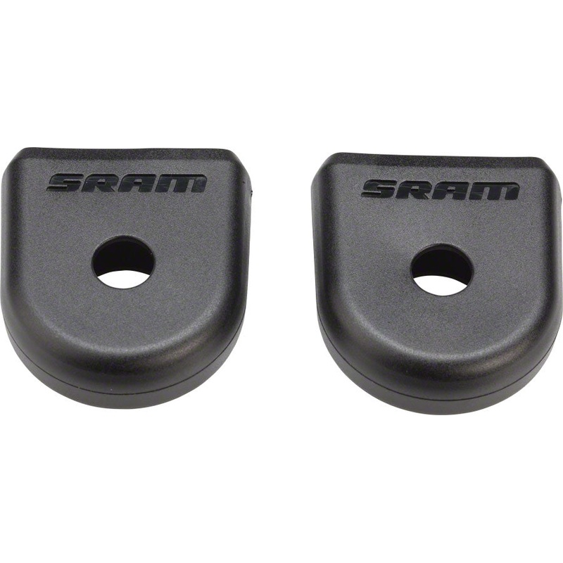 SRAM Crank Arm Boots (Guards) for Descendant Carbon and non-Eagle XX1 and X01,Black, Pair