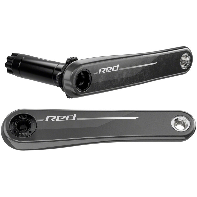 SRAM RED 1x XPLR Wide Crank Arm Assembly – 167.5mm, 13-Speed, 8-Bolt Direct Mount, DUB Spindle, Natural Carbon, E1