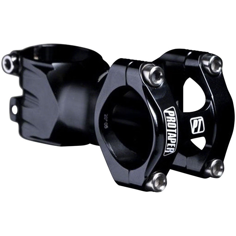ProTaper ATAC Stem – 50mm, 31.8mm Clamp, +/-5, 1 1/8″, Aluminum, Black/White
