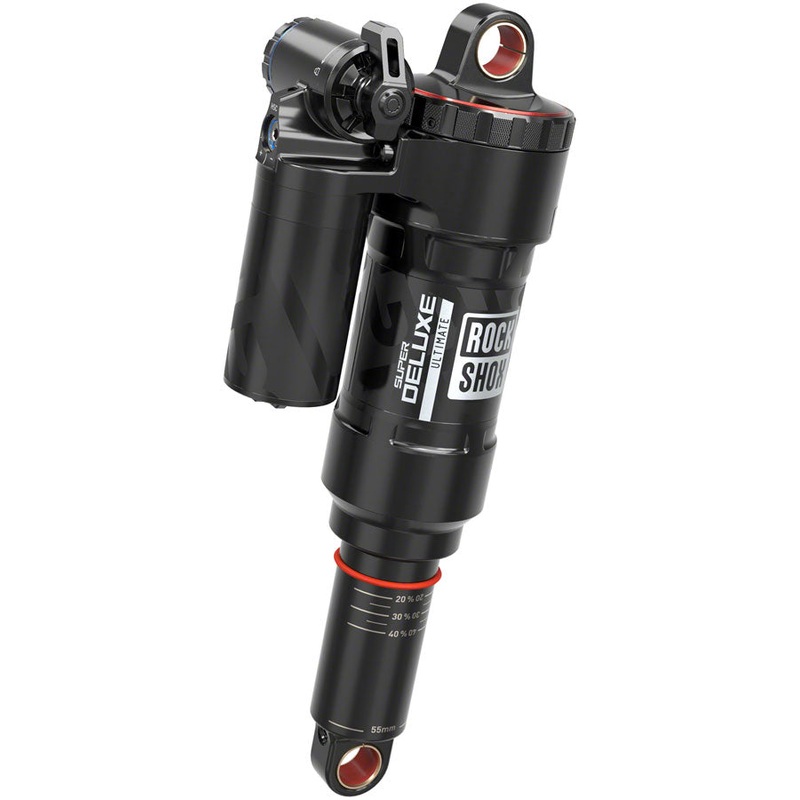 RockShox Super Deluxe Ultimate RC2T Rear Shock – 230 x 62.5mm LinearAir 2 Tokens Reb/Low Comp 320lb L/O Force Standard C1