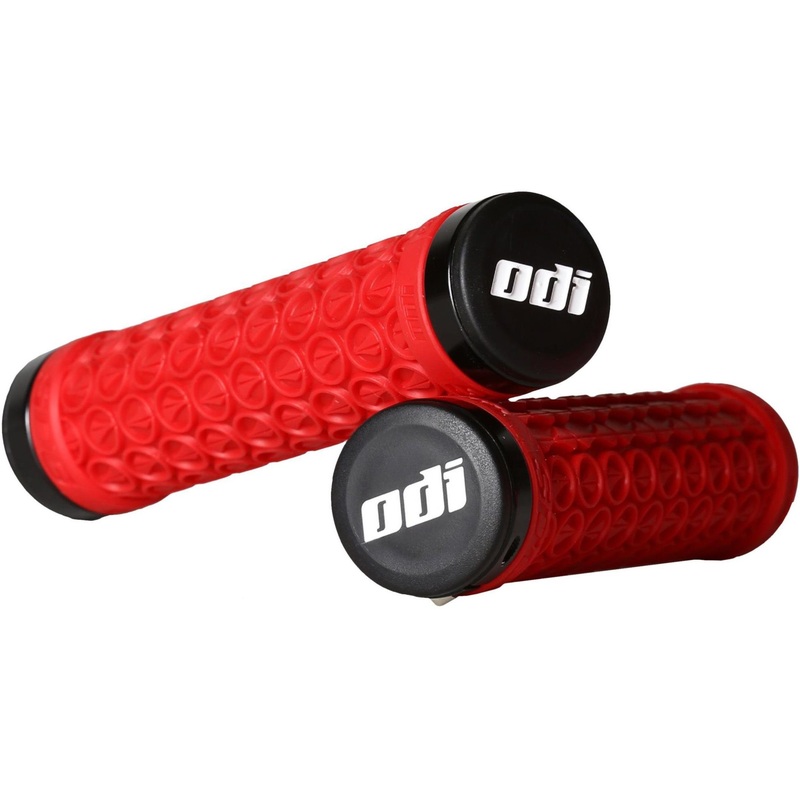 SDG Hansolo Lock-On Grips – Red Red