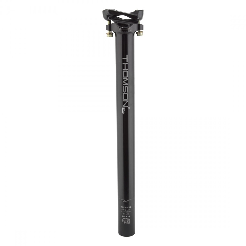 Thomson Elite Seatpost 27 x 330mm Standard Rail Clamp Style: Black