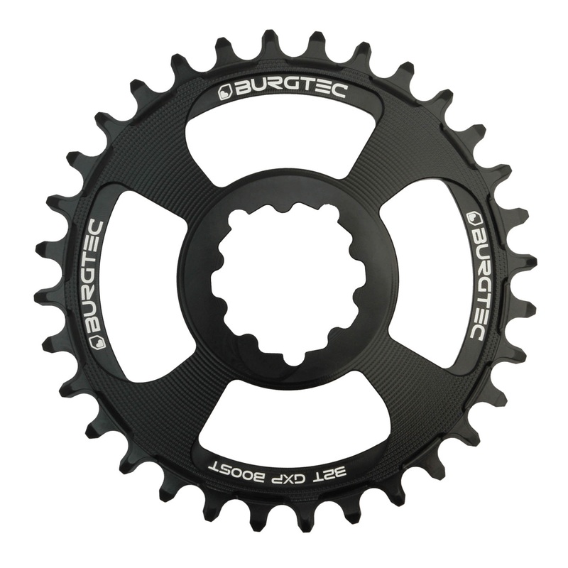 Burgtec GXP Boost 3mm Offset Thick Thin chainring 30T – Black