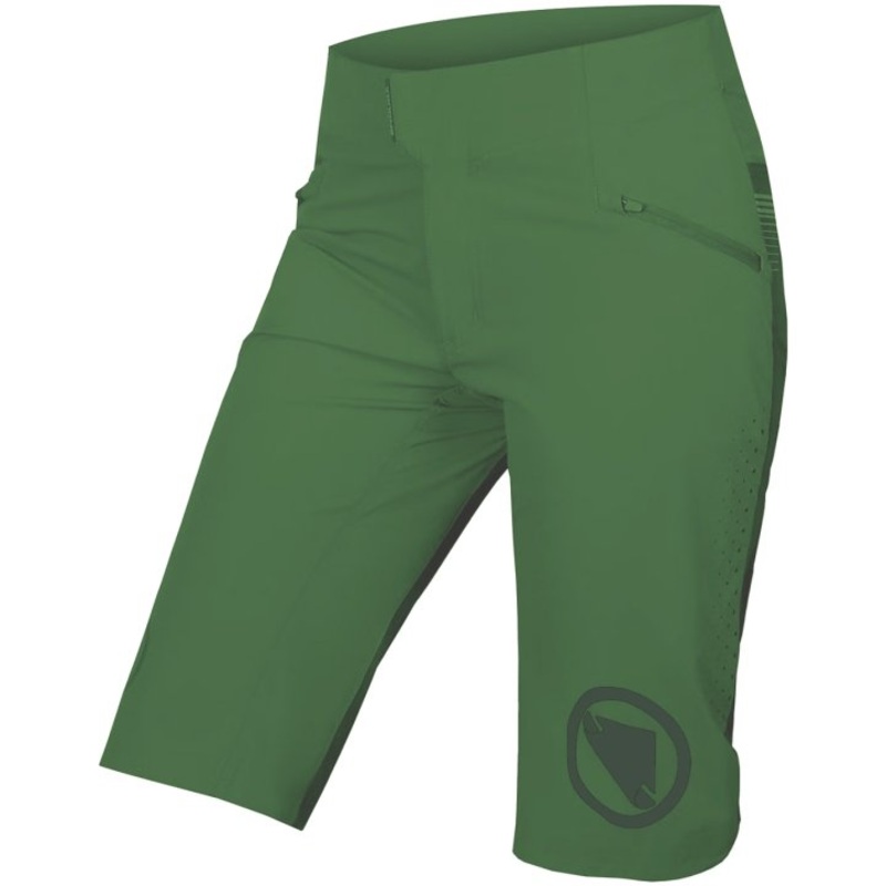 Endura SingleTrack Lite MTB Short – Womens – Machair Green Machair Green 2X-Small