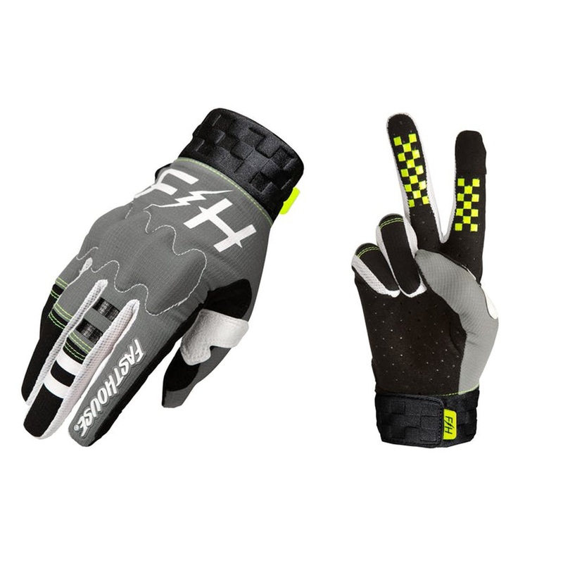 Fasthouse Speed Style Blaster MTB Glove – Charcoal-Black Charcoal – Black Small