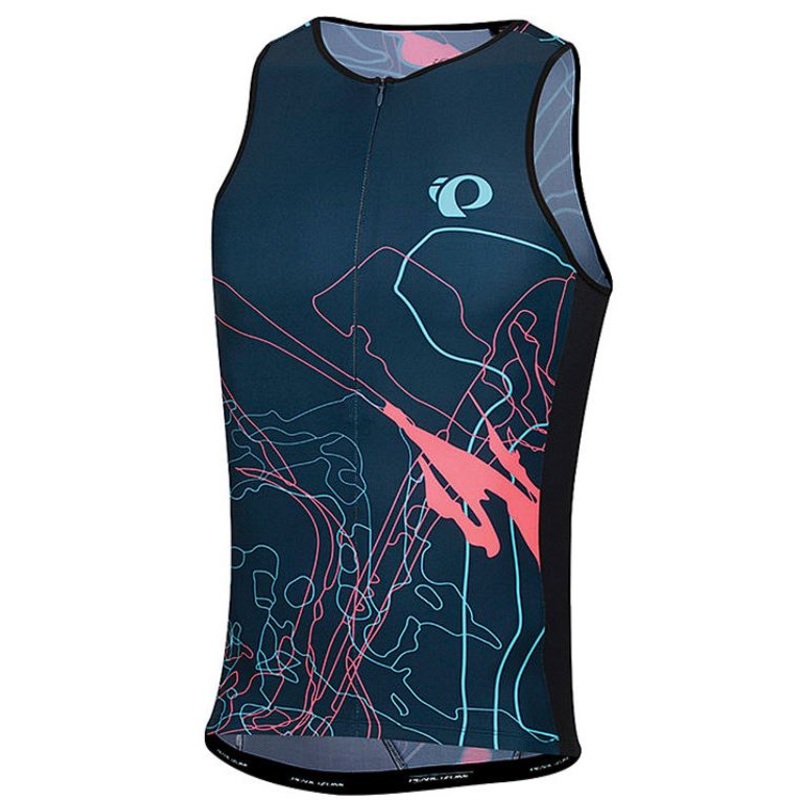 Pearl Izumi Elite Pursuit Graphic Tri Singlet – Midnight Navy Composite Midnight Navy Composite Small
