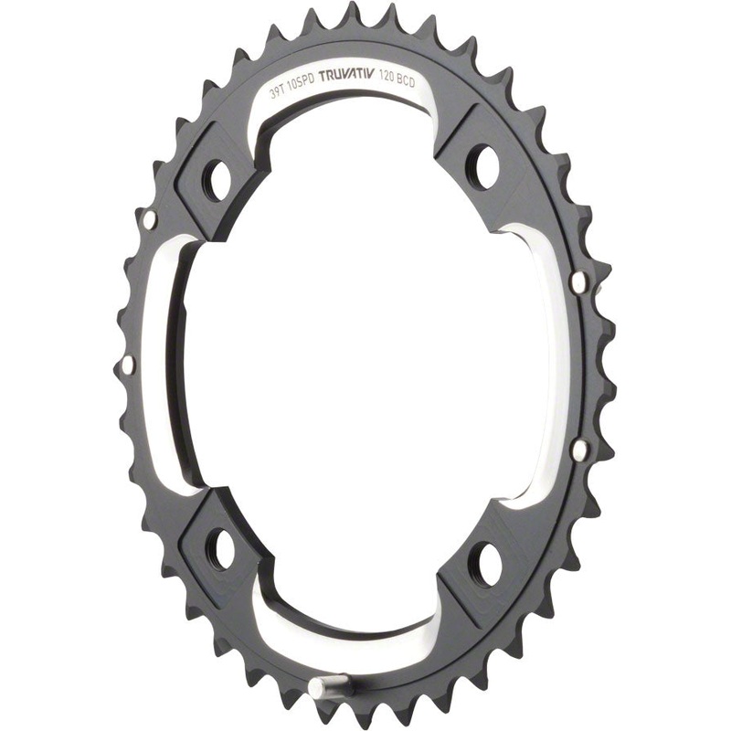 SRAM/Truvativ X0 X9 Chainring 39t 120 BCD 10-Speed BB30 Aluminum Black MTB