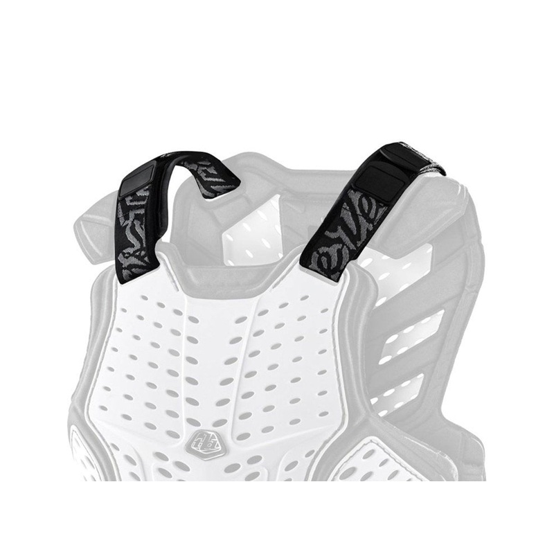 Troy Lee Designs Rockfight Replacement Shoulder Straps – Youth – Black Black