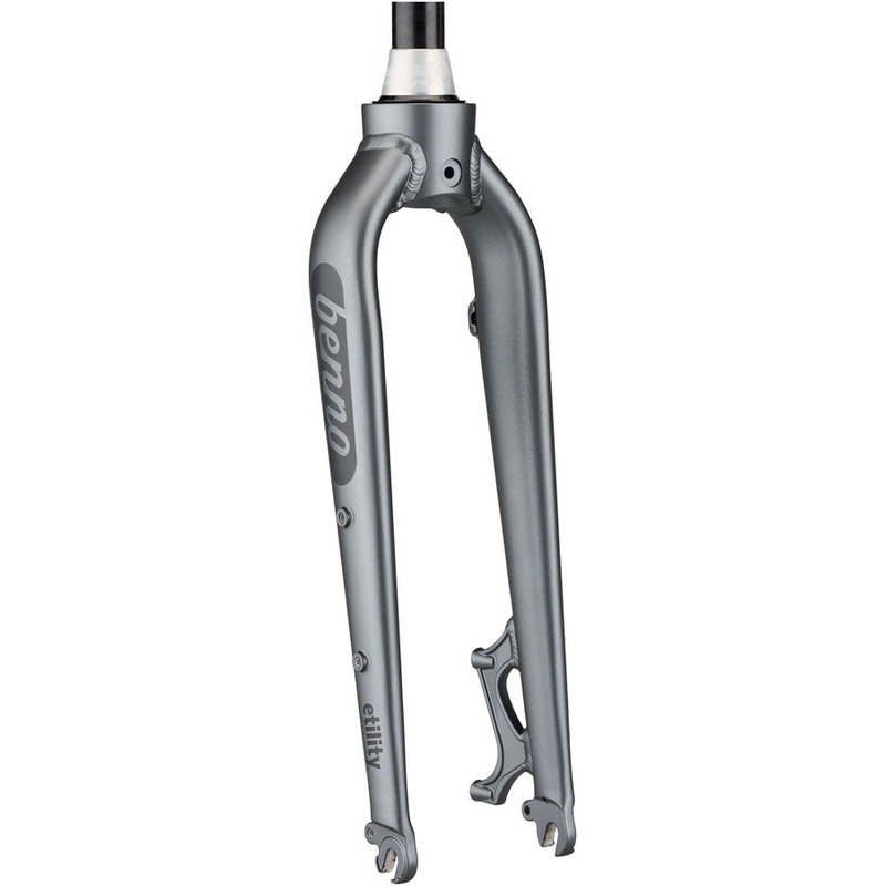 Benno Boost Replacement Fork – Aluminum, 2020-2021, QR, 24″, Post Mount, Anthracite