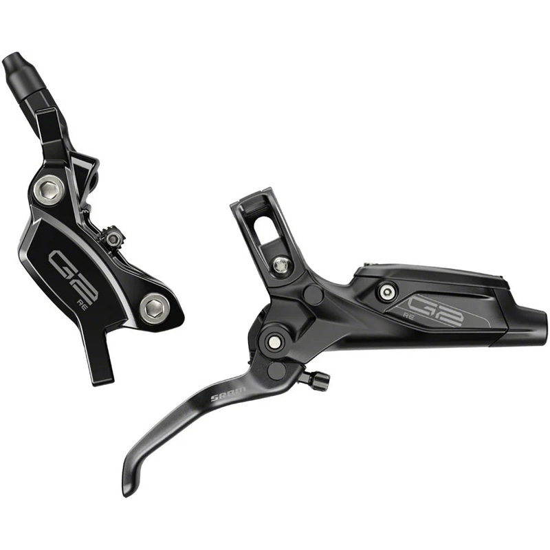 SRAM G2 RE Disc Brake and Lever – Rear – Black Black Rear