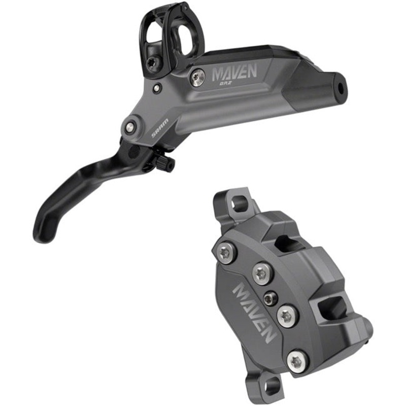 SRAM Maven Bronze Stealth 4-Piston Disc Brake and Lever – Front – Dark Polar Dark Polar 950mm – Includes MMX Clamp – A1