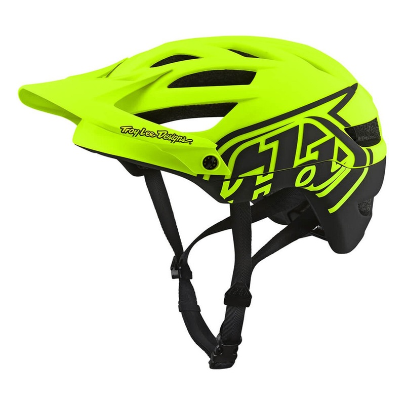 Troy Lee Designs A1 MIPS MTB Helmet – Classic – Flo Yellow – 2018 Flo Yellow Medium/Large