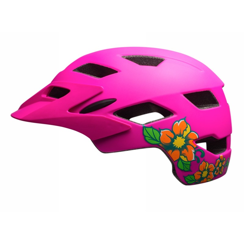 Bell Sidetrack Youth Helmet – Matt Pink Blossom Matt Pink Blossom One Size