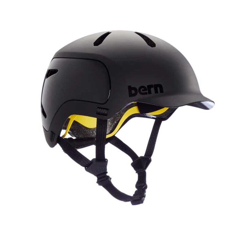 Bern Watts 2.0 MIPS Helmet – Matt Black Matt Black Small