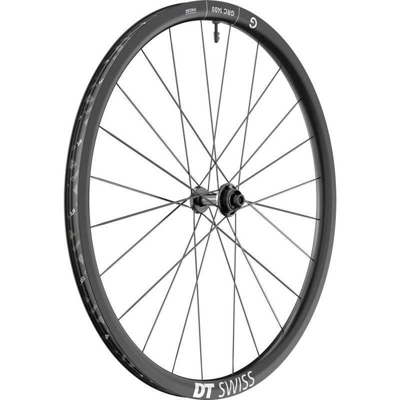 DT Swiss GRC 1400 DICUT 30 Front Wheel – 700, 12 x 100mm, Center-Lock, Black