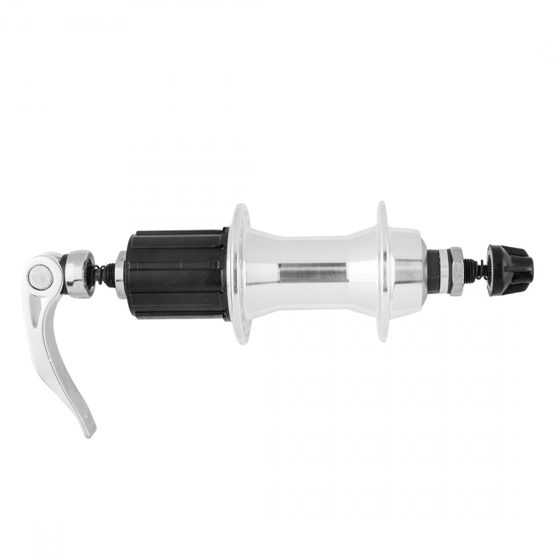 Wheel Master AQ-1010 Alloy QR Hubs RR 32H Sil 8-10s Cass