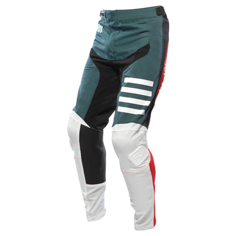 Fasthouse Elrod Astre Pant – Slate-White Slate – White 36″