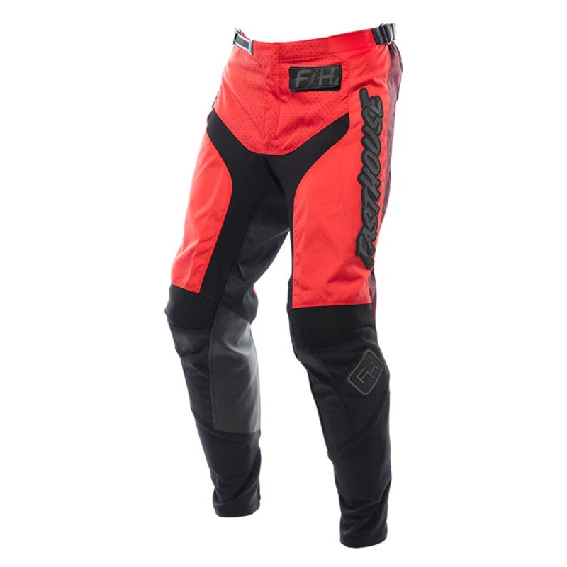 Fasthouse Grindhouse Pant – Red-Black Red – Black 30″