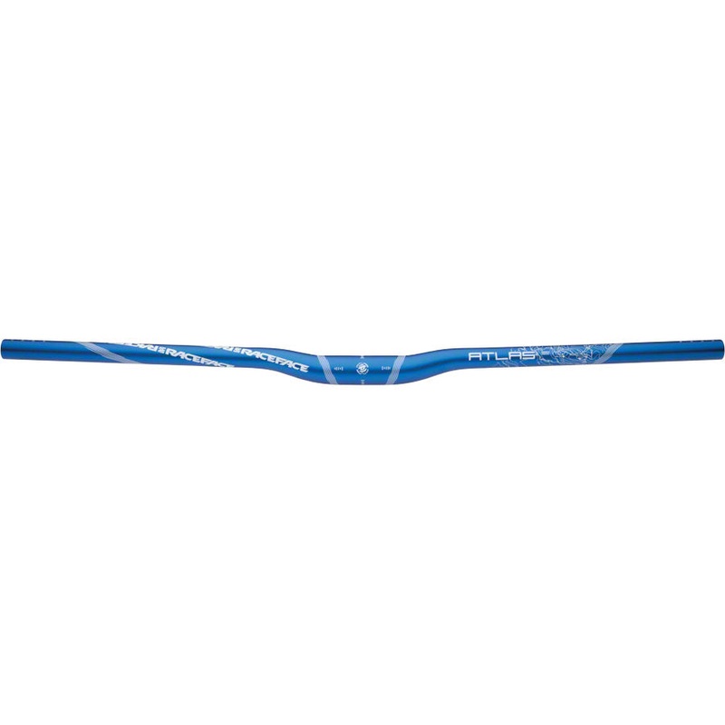 Race Face Atlas Riser Handlebar, 31.8 x 785mm 1/2″ Rise Blue