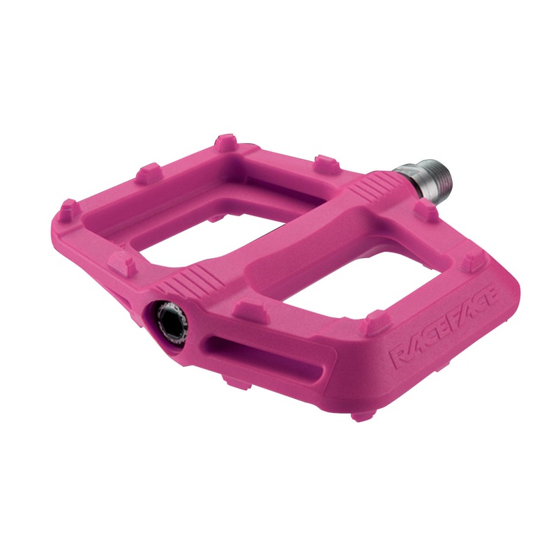 Race Face Ride Flat Pedals – Magenta Magenta