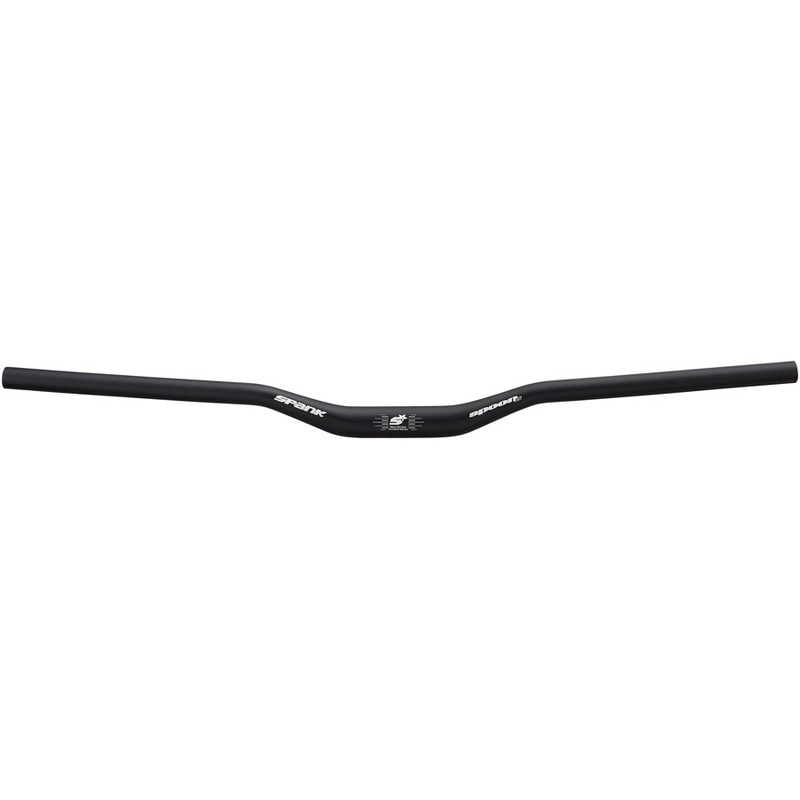 Spank Spoon 25 Handlebar 31.8 Clamp 785mm width 25mm Rise Black