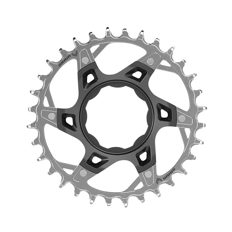 SRAM XX T-Type E-MTB Chainrings  32t & 34t Aluminum Steel Direct Mount, Lightweight, High-Performance Bike Parts for Electric Mountain Bikes 32