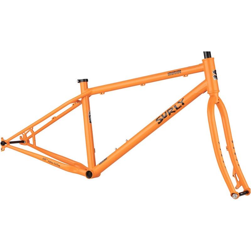 Surly Lowside Frameset – 27.5″ Steel Dream Tangerine X-Small