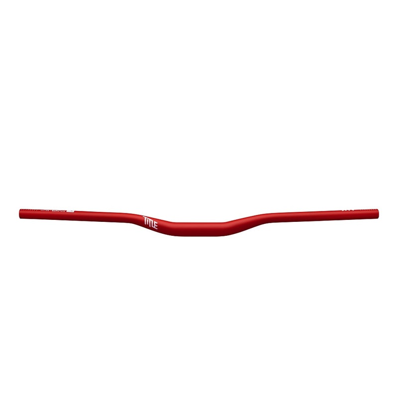 Title MTB AH1 Alloy Bars 31.8 Clamp – 50mm Rise Matte Red