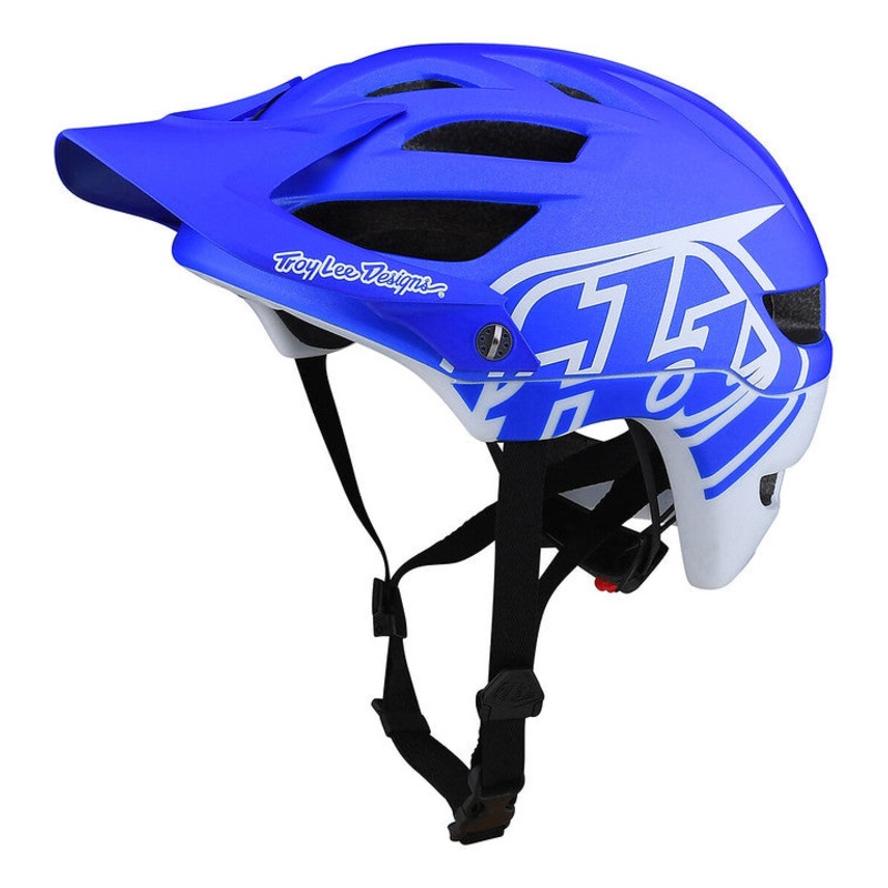 Troy Lee Designs A1 MTB Helmet – Drone – Youth – Blue – 2022 Blue One Size