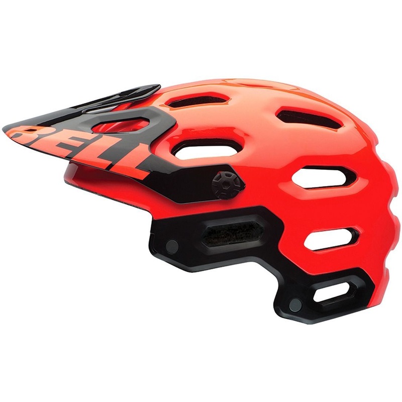 Bell Super 2 MTB Helmet – Infrared Infared Small