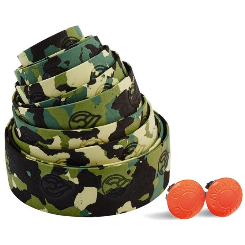 Cinelli Cork Bar Tape – Camouflage Camouflage