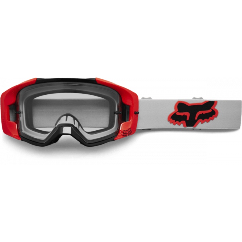Fox Racing VUE Stray Goggle – Gray-Red Gray – Red