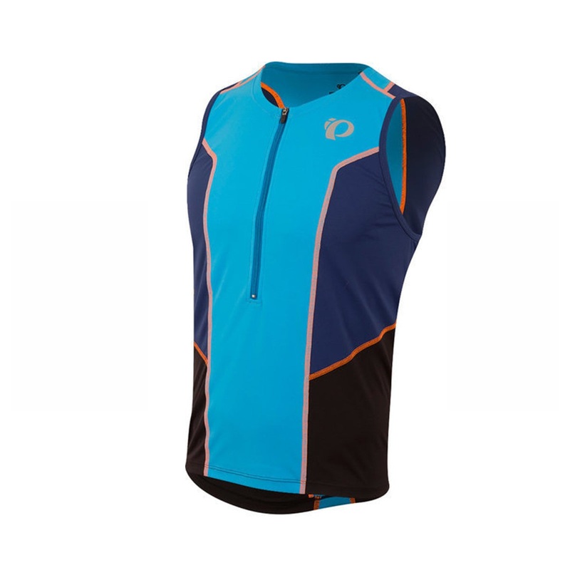 Pearl Izumi Select Pursuit Tri Sleeveless Jersey – Bel Air Blue-Blue Depths Bel Air Blue – Blue Depths Small