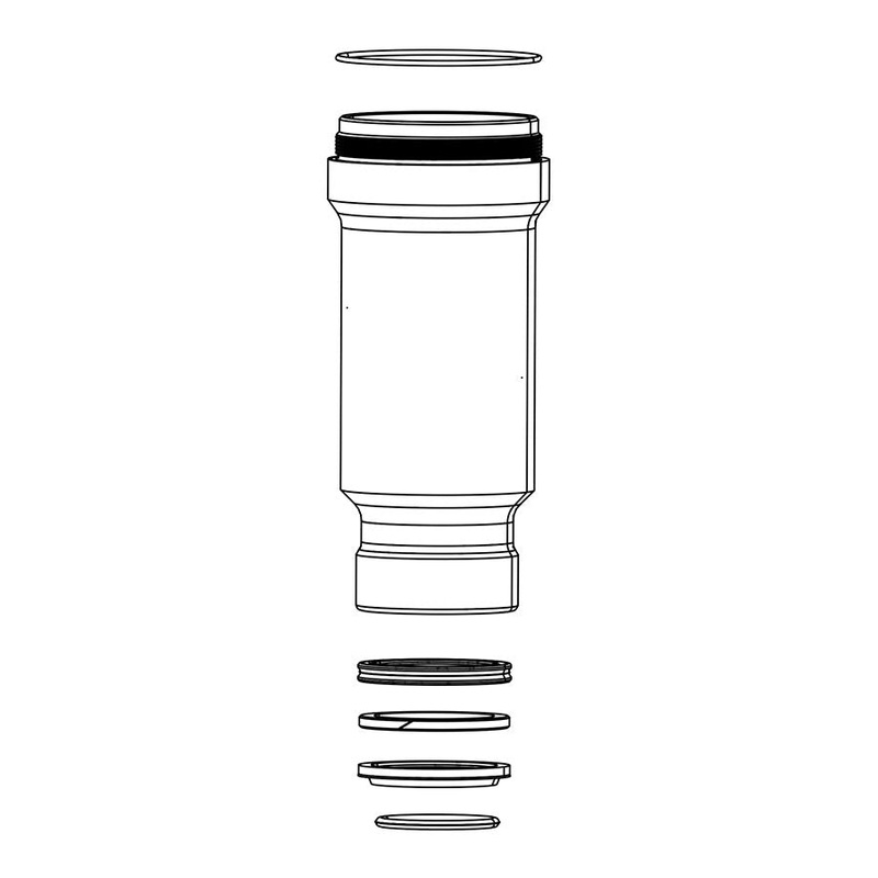 RockShox SIDluxe SoloAir Can 165/190×37.5-45mm 11.4118.059.008