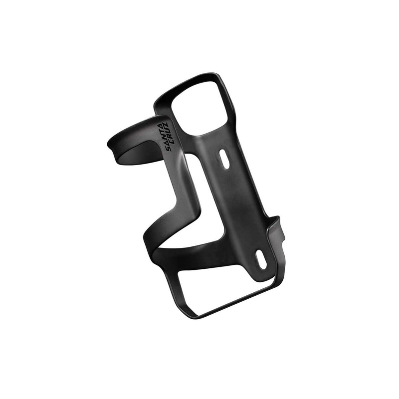 Santa Cruz Carbon Water Bottle Cage – Matt Carbon Matt Carbon Left Hand