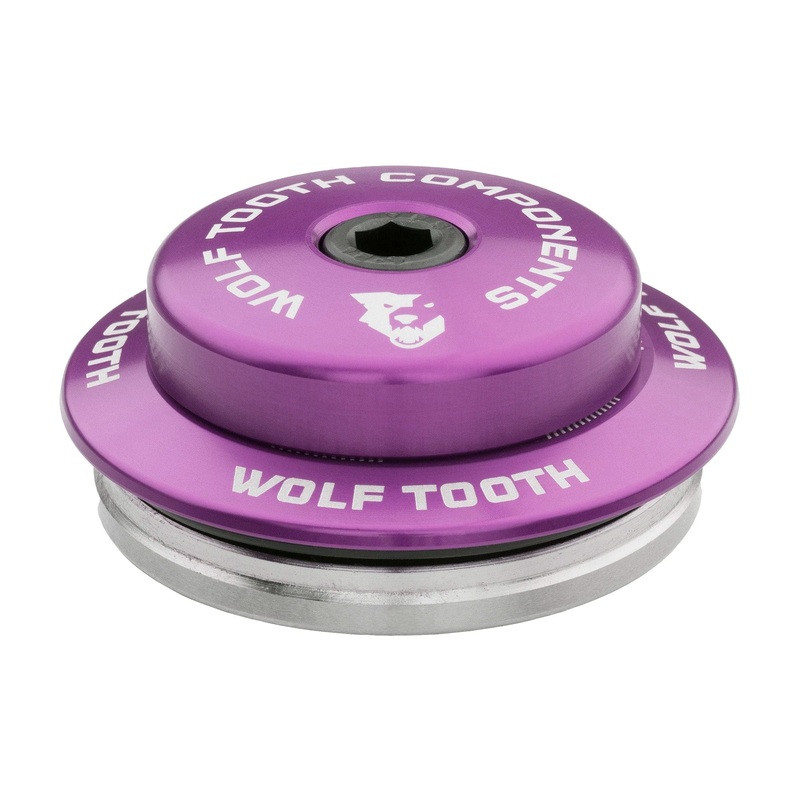 Wolf Tooth Premium IS Specialized Headsets – Integrated Standard Upper, Purple