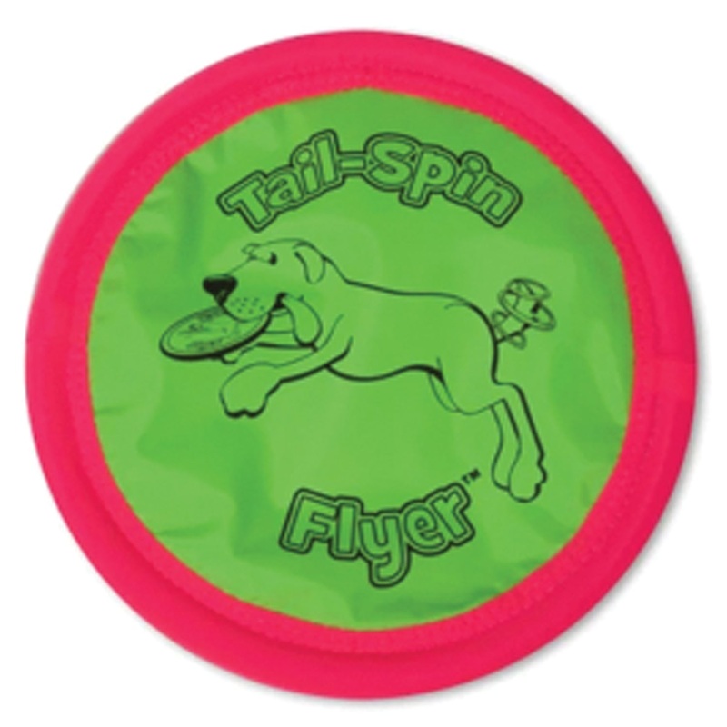 Booda Tail Spin Flyer 10″ – Ultimate Fun for Active Dogs!