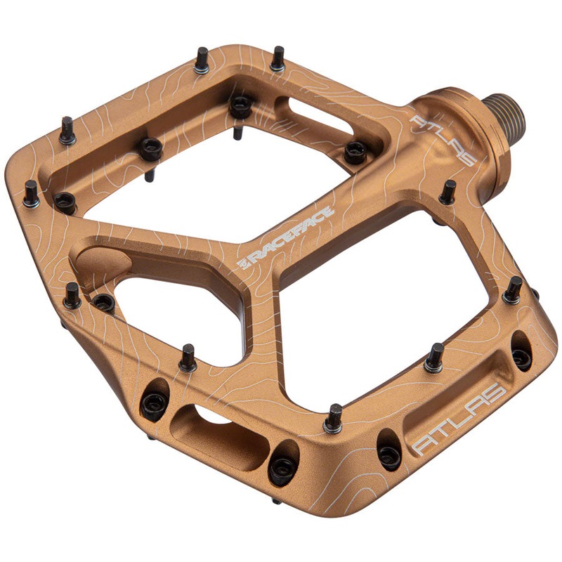 RaceFace Atlas Pedals – Platform, Aluminum, 9/16″, Kashmoney