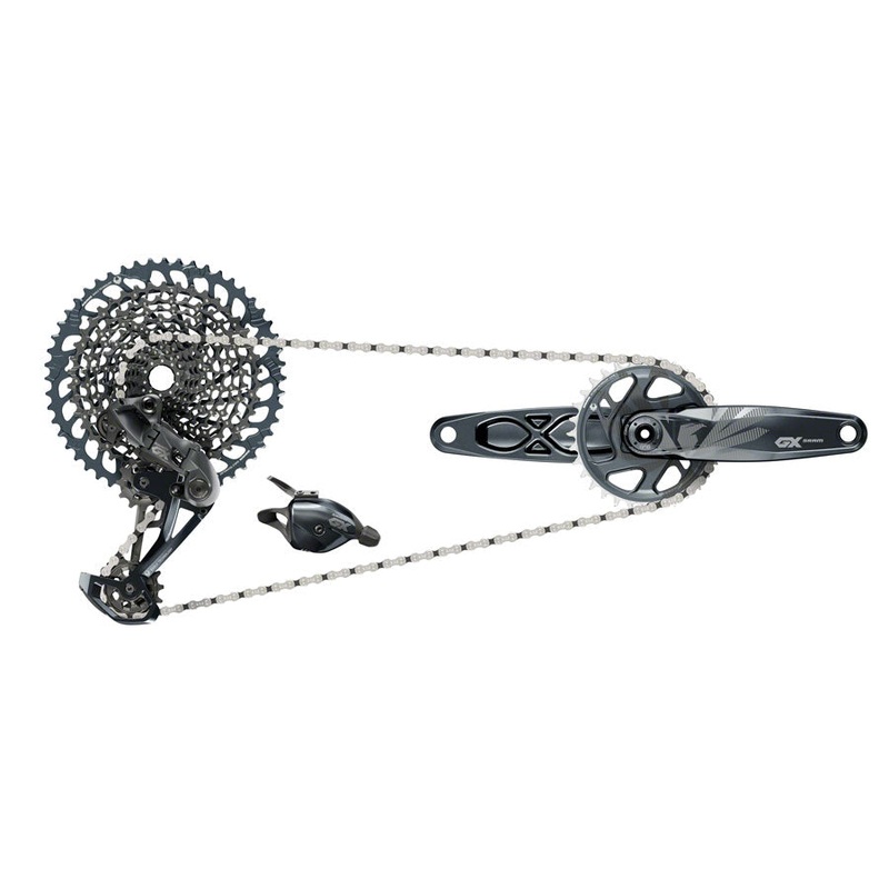 SRAM GX Eagle Groupset – 170mm Boost Crankset, 32t, DUB, Trigger Shifter, Rear Derailleur, 12-Speed 10-52t Cassette and