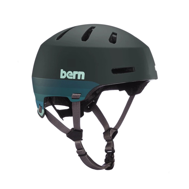 Bern Macon 2.0 MIPS Helmet – Matt Retro Forest Green Matt Retro Forest Green Small